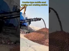 Trạm tạo cát và nghiền cát di động loại bò (4)